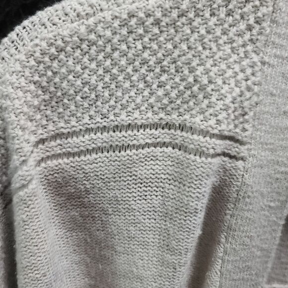 Universal Thread Womens Open Cardigan Khaki Size Small 100% Cotton Long Sleeve - Picture 11 of 12